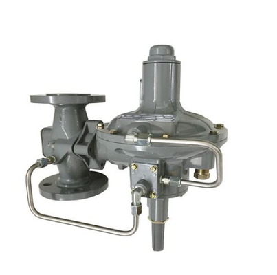 Ρυθμιστής πίεσης/ελέγχου ροής Skid Emerson Fisher 299H/299HV/299HR/299HVR ρυθμιστής πίεσης και Wicka ζυγομέτρη