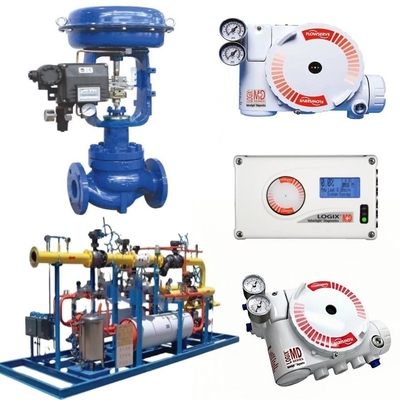 Διορθωτής θέσης ροής 3200MD 520MD 3800 με ενεργοποιητή Spirax Sarco για το πετρέλαιο αέρα