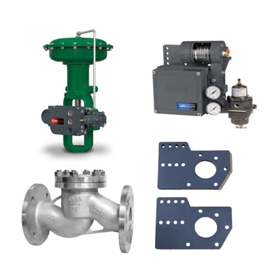 Ελέγχου βαλβίδας με Fisher 667/657 Pneumatic Actuator DVC6200/3582/3582I Βαλβίδα Positioner Κράκετ και 67CFR-225 ρυθμιστή φίλτρου