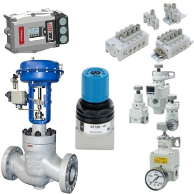 Διορθωτής ψηφιακής θέσης βαλβίδων Flowserve 3800 520MD 3200MD με βαλβίδες ηλεκτροσόκ ASCO για βαλβίδες ελέγχου της πνευματικής ροής