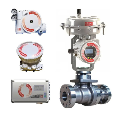 Ελέγχου βαλβίδας εξοπλισμένη με Flowserve Logix 520MD έξυπνη θέση βαλβίδας στήριγμα Πνευματικό ενεργοποιητή SMC φίλτρο βαλβίδα μείωσης πίεσης