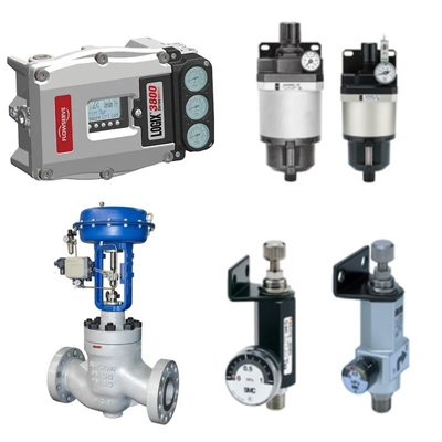 Διορθωτής ψηφιακής θέσης βαλβίδων Flowserve 3800 520MD 3200MD με βαλβίδες ηλεκτροσόκ ASCO για βαλβίδες ελέγχου της πνευματικής ροής
