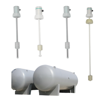 PVDF PP PFA Αντικοροσιακός διαβιβαστής επιπέδου FeeJoy FJM-L Μαγνητοστρίκτης διαβιβαστής επιπέδου για δεξαμενές αποθήκευσης