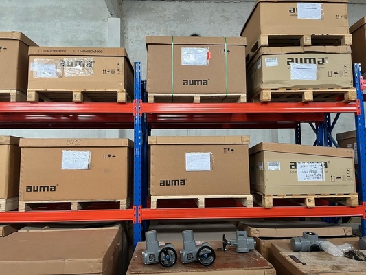 AUMA SA07.2 SA07.6 Ηλεκτρικός ενεργοποιητής βαλβίδων ελέγχου με κιβώτιο ταχυτήτων GST και έλεγχο ενεργοποιητή AM για ακριβή έλεγχο