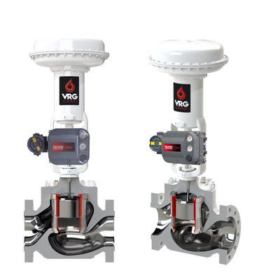 Πνευματική βαλβίδα ελέγχου πίεσης ροής Fisher DVC6200 Διαχειριστής τοποθέτησης βαλβίδας φυσικό αέριο γραμμικές βαλβίδες ελέγχου ενεργοποιητή