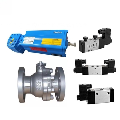 Αποθεματικό Neles K σειράς Limit Switch Διπλή δράση B1 Valmet τύπου έμβολο Τρίμηνο στροφή Πνευματικοί ενεργοποιητές με βαλβίδα μπάλα
