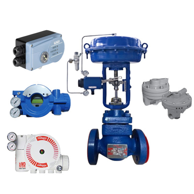 FLOWSERVE/ FOXBORO/ BURKERT Έξυπνος τοποθετητής Spirax Sarco Πνευματική βαλβίδα για σωλήνα