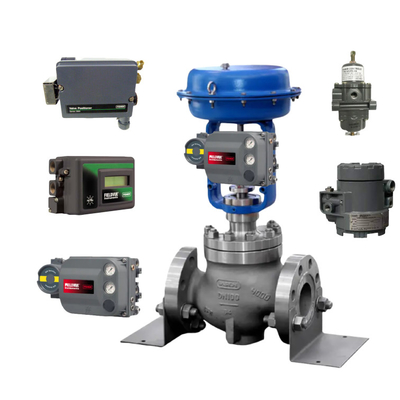 New Control Valve and Positioner FISHER DVC2000/DVC6200 Spirax Pneumatic Actuator PN9000 and Other Valve Parts Stock