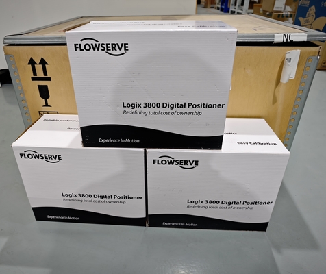 Industrial Digital Valve Positioners Flowserve Logix 3800 Auxiliary Feedwater Regulating Control Valve for Power Station