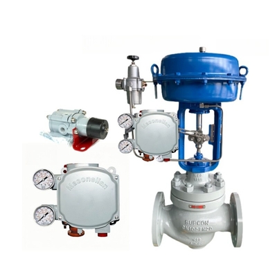 Fluid Control Supplier LN81 Series China Single Seat Pneumatic Control Valve Masoneilan SVI2 SVI3 Digital Valve Positioner