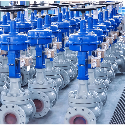 Fluid Control Supplier LN81 Series China Single Seat Pneumatic Control Valve Masoneilan SVI2 SVI3 Digital Valve Positioner