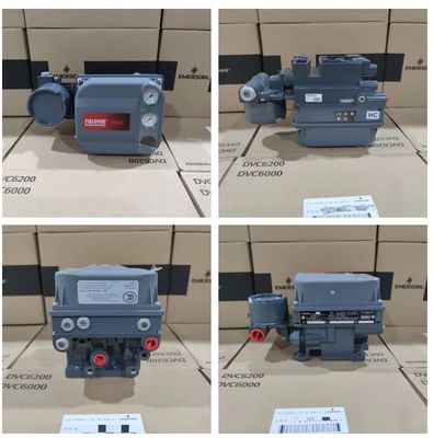 Κινέζικη βαλβίδα ελέγχου με Fisher DVC6200 AD PD HC positioner βαλβίδας με πολύ απόθεμα