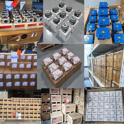 Πνευματικό έξυπνο Positioner 3730-31001 Samson με τη βαλβίδα πεταλούδων και τη βαλβίδα σωληνοειδών Asco