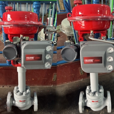 Ψηφιακός Τοποθέτης Βαλβίδας Fisher DVC6200 Διπλής Ενέργειας Πνευματική Βαλβίδα Ελέγχου