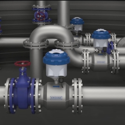 Μετρητής ροής Krohne WATERFLUX 3070 Ηλεκτρομαγνητικός μέτρης ροής