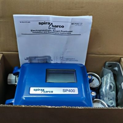 Πνευματική βαλβίδα ελέγχου Spirax Sarco SP400 SP500 Ευφυής ελεγκτής βαλβίδας
