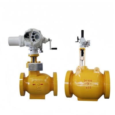 Εξατομικευμένη Ηλεκτρική Βαλβίδα Αξονικής Ροής από Ανοξείδωτο Χάλυβα Βιομηχανική Ηλεκτρική Βαλβίδα Ελέγχου