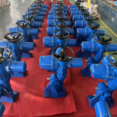 Industrial Intelligent Electric Gate Valve Peckwomy PWMON Series Multi-turn Electric Valve Actuator Automatic Control