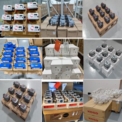 Βαλβίδα ελέγχου με έξυπνο ελεγκτή θέσης βαλβίδας Baker Hughes Masoneilan SVI2-21123121 SVI2-21123121 με πνευματικό ενισχυτή YTC YT-200