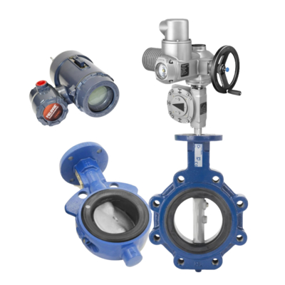 Νέος και πρωτότυπος ελεγκτής επιπέδου Fisher DLC3010 και ηλεκτρικός ενεργοποιητής AUMA και προμηθευτής βαλβίδας πεταλούδας σειράς Keystone F990