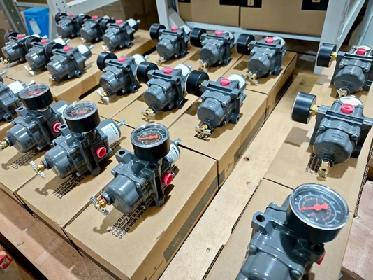 Ρυθμιστής πίεσης Fisher 67CFR από κράμα χάλυβα 450 psig 1/4 NPT
