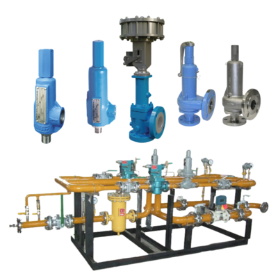 CROSBY J Series και H Series άμεσες βαλβίδες ανακούφισης πίεσης ελαστικών