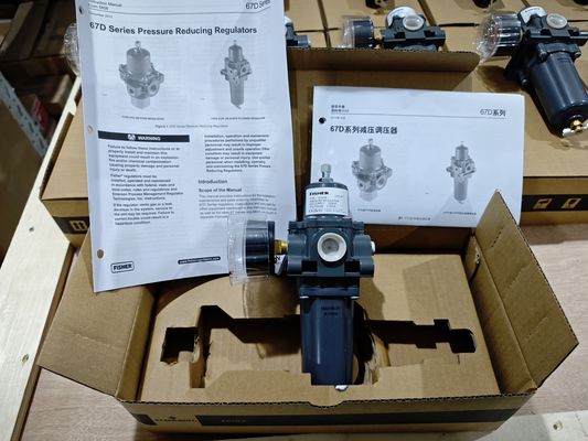 Κινέζικη Πνευματική Βαλβίδα με Fisher DVC6200 HC Smart Valve Positioner με 67CFR-38VVP 67CF-1663-38597 Ρυθμιστή φίλτρου σε απόθεμα