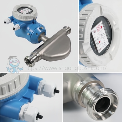 Υγιεινός μετρητής ροής E+H Proline Promag P 300 P 500 Endress Hauser Διατροφικός ηλεκτρομαγνητικός μετρητής ροής