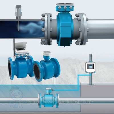 Νέος DN25 DN900 Endress Hauser Μέτρηση Υγρών Ηλεκτρομαγνητικός Μετρητής Ροής Proline Promag W800 W400 Μετρητής Ροής Νερού