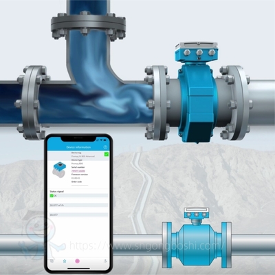 Νέος DN25 DN900 Endress Hauser Μέτρηση Υγρών Ηλεκτρομαγνητικός Μετρητής Ροής Proline Promag W800 W400 Μετρητής Ροής Νερού