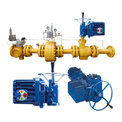 Flowserve Limitorque L120 Ηλεκτρικός ενεργοποιητής πολλαπλών στροφών 60000 ft-lb ροπής