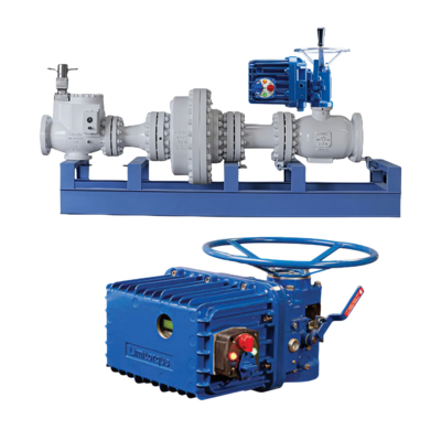 Flowserve Limitorque L120 Ηλεκτρικός ενεργοποιητής πολλαπλών στροφών 60000 ft-lb ροπής