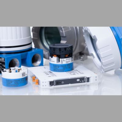 Decompression and cooling station equipped with an Endress+Hauser Proline Prowirl R 200 vortex flowmeter and an ITEMP TMT31 temperature transmitter