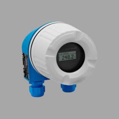 Endress+Hauser Proline Prowirl O 200 vortex flowmeter and ITEMP TMT82 HART 7 temperature transmitter with flow control valve assembly