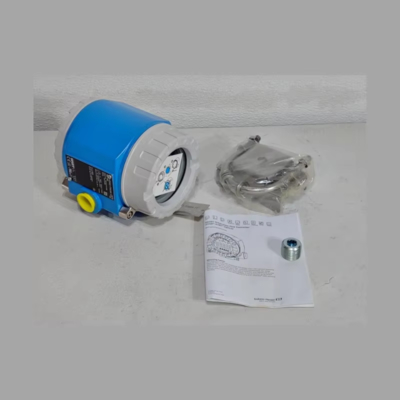 Pressure/flow control device with Endress+Hauser Proline Prowirl D 200 vortex flowmeter and ITEMP TMT188 temperature transmitter