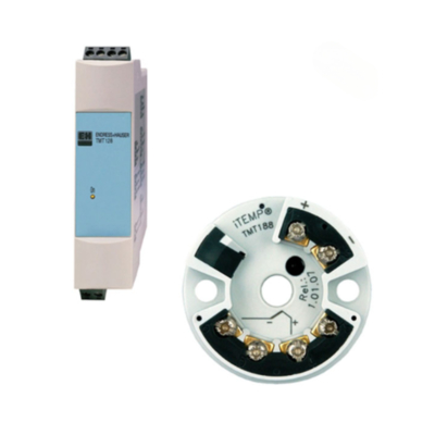 Pressure/flow control device with Endress+Hauser Proline Prowirl D 200 vortex flowmeter and ITEMP TMT188 temperature transmitter