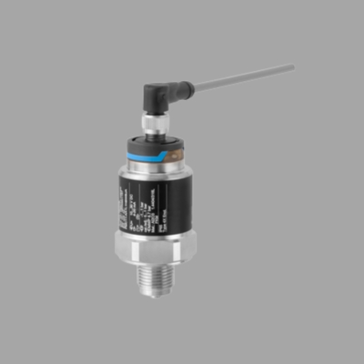 Pressure/flow control unit with Endress+Hauser Proline Prowirl D 200 vortex flowmeter and Cerabar PMC11 pressure transmitter