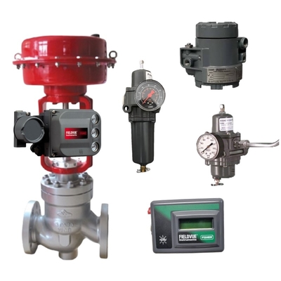 Βαλβίδα ελέγχου με μετατροπέα Fisher 846 I/P & Positioner DVC6200 για περιβάλλοντα υψηλής θερμοκρασίας, υψηλής πίεσης, διαβρωτικά, επικίνδυνα