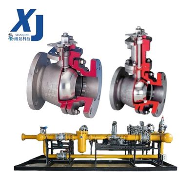 Emerson Industrial Ball Valve KTM EB1 OM-2 Oil Gas On-off Valve Split Body Floating Ball Valves