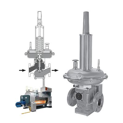 Emerson Self Operated Regulator Fisher LS200 Series Gas and Liquid Stabilized Pressure Control Pressure Reducing Regulator