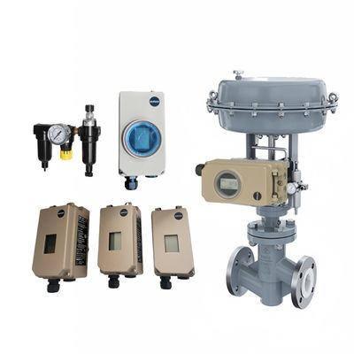 Αρχικός νέος ελεγκτής βαλβίδας 4-20mA Samson 3763 3725 3730 3730-3 Ηλεκτροπνευματικός τοποθέτης βαλβίδας με γωνιακή βαλβίδα