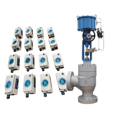 Αρχικός νέος ελεγκτής βαλβίδας 4-20mA Samson 3763 3725 3730 3730-3 Ηλεκτροπνευματικός τοποθέτης βαλβίδας με γωνιακή βαλβίδα