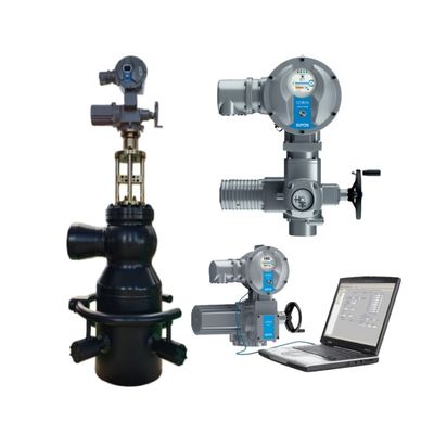 Intelligent Smart Electric Actuator SIPOS 7 Series High Pressure Electric Bypass Valve for Steam Turbine