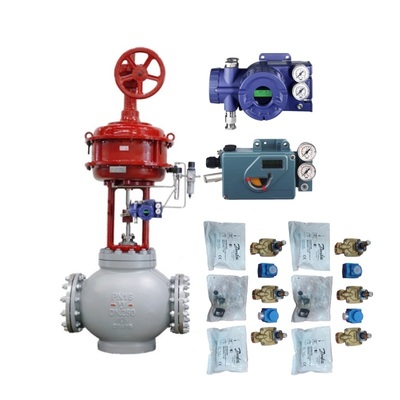 Schneider Foxboro Control Valve Positioner SRD960 SRD991 SRD998 and Asco Danfoss Solenoid Valve for Precision Flow Control