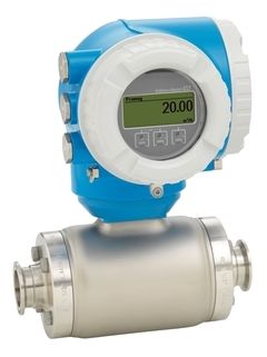 Hygienic Magnetic Flowmeter Endress Hauser 5H3B1Z 5H3B1F 5H3B26 Digital Electromagnetic Flow Meter for Food Beverage