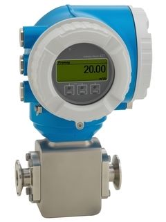 Hygienic Magnetic Flowmeter Endress Hauser 5H3B1Z 5H3B1F 5H3B26 Digital Electromagnetic Flow Meter for Food Beverage
