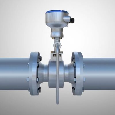 Ακριβής Έξυπνος μετρητής ροής Vortex Steam Gas Liquid Measurement KROHNE OPTISWIRL 4200 Flowmeter Vortex