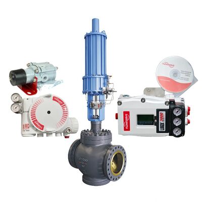 Original Stock Digital Pneumatic Valve Positioner Two-wire 4-20 MA Input Flowserve Logix 3200MD 3800 Valve Controller 