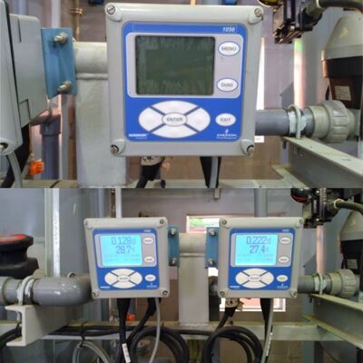 Εμέρσον Ρόζμαουντ 1056 Online Αναλυτής Βιομηχανικού Νερού Διανοητικός Δορυφόρος Μεταδότης Τέσσερις Σύρματος για την Καθαρισμό Αποβλήτων