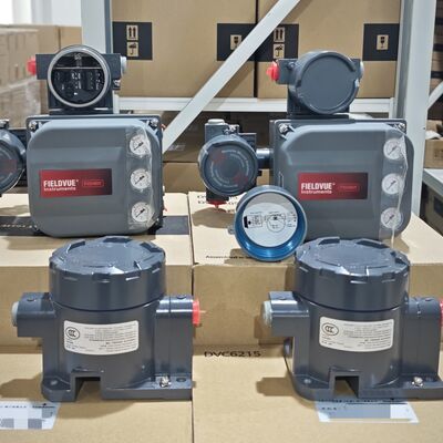 Ελεγκτής βαλβίδας Fisher DVC6200 HART Smart Valve Controller Fisher FIELDVUE DVC6205 DVC6215 Split Type Remote Digital Valve Positioners